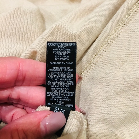 EXPRESS Crocheted metallic tank - Picture 9 of 9